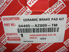 04465-az009-tm Toyota Genuine Oem Factory