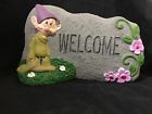 049022-940628 Disney Snow White Dopey Seven Dwarfs Welcome Garden Yard Rock