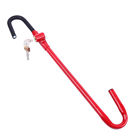 0718174151939 Unbranded Red Anti Theft Pedal Steering Wheel Lock