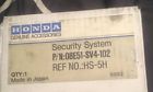 08e51-sv4-102 Honda Rare Genuine Accessory Security System