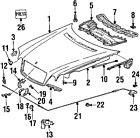 210-820-47-10 Mercedes-benz 2108204710 Genuine Oem