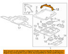22825955 Gm Cadillac Oem Cts Overhead