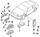 25230-7996a Nissan Infiniti Nissan-infiniti 252307996a
