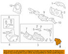 39730tp6a01 Honda Oem 2012 Crosstour