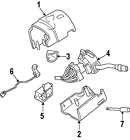 3w1z-15607-aa Ford Lincoln Mercury 3w1z15607aa Genuine