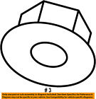 5026468ab Mopar Chrysler Oem Alarm Plate