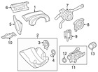 5k0-953-254 Volkswagen Genuine Jetta Coil