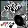 6-alarm-1way-t1 Racing Gear 1 Way Anti Theft Black Chrome 4 Button Remote Controller Alarm Security System