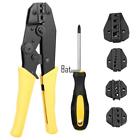 712356916088 Unbranded Cable Crimper Tool Kit Wire Terminal Ratchet