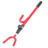 718174100500 Unbranded Universal Red Double Steering Wheel Lock Car