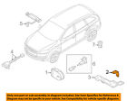 7l0971457a Audi Oem Alarm Bracket