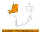 8978002250 Toyota Oem 11-13 Corolla