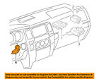 8978348053 Toyota Oem Anti-theft Alarm