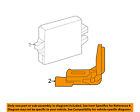 8978352061 Toyota Oem 12-14 Yaris