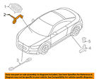 8s1951285 Audi Oem 2016 Tt