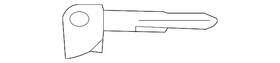 35111-sja-305 Acura Genuine Key Immobilizer Main Blank