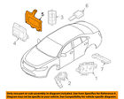 Ag1z19a435a Ford Oem Taurus Alarm Module Bracket