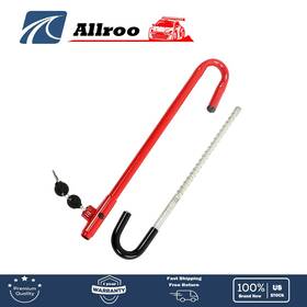 Alu3111760 Allroo Replacement Auto Universal Car Steering Wheel Lock With 2 Keys Steel