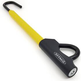 Artago 871a/b Steering Wheel Brake Pedal Lock Yellow Key Made