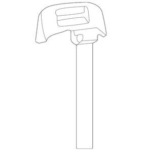 4n0-837-216-aif Audi Genuine Key