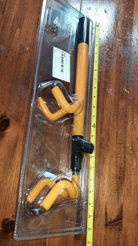 6009l Autowear --- Brand New Sealed Steering Wheel Lock With Two Keys Bright Hi Club By