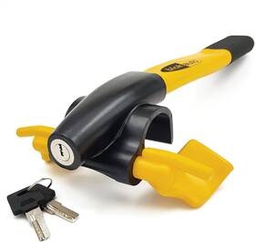 9595 Blokauto Car Steering Wheel Lock Anti-theft Device One Size Yellow
