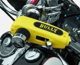 132255 Bully Locks Lock Grip - Yellow P/n Motorcycle Brake Lever