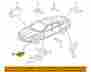 C2z25004 Jaguar Oem 11-15 Xj Anti-theft-hood