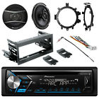 Dehs4000bt-tsa1676r-gm1483b-gm02b-egmaa98-06-egmsu Enrockaudio Pioneer Bluetooth Radio Kit Harness Speakers Brackets 728120502463