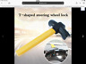 Fxps0815 Excellet Anti Theft Car Van Steering Wheel Lock Security Baseball