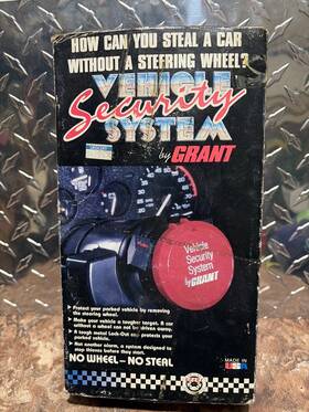 Grant 081126020011 Vehicle Security System No Wheel Anti Theft Nos