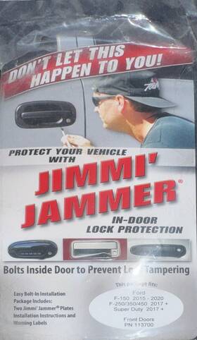 113700 Jimmi Jammer Front Door Kit Ford F-150 2015-20 F250/f350/f450/super Duty 2017-20