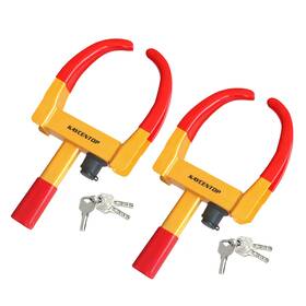 Kaycentop 717162068563 Universal Wheel Lock Security Trailer Tire Anti The