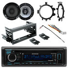 Kdcbt32-kfc1665s-gm1483b-gm02b-egmaa98-06-egmsuvsa Enrockaudio Kenwood Radio Kit Harness Speakers Brackets Antenna 728120502265