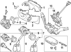 81996-k0000 Kia Genuine Key