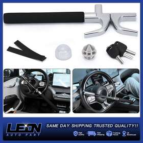Le-lck05 Leon Steering Wheel Lock Anti Theft Security System Car Truck Suv Universal Design