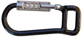 Lock-it Straps 795871501199 Lockstraps 801 Locking Carabiner Black