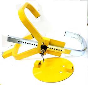 Mc Auto Tune Cq6997-dk Wheel Lock Clamp Boot Tire Claw Trailer Car Truck Anti-theft Towing 13 Inch 15