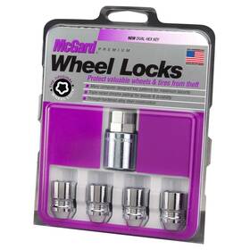 Mcgard 083509241549 24154 Chrome Cone Seat Wheel Locks M12 X 1.25 Thread Size - 4 /