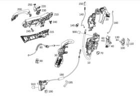 000-766-14-00 Mercedes-benz Genuine Ts Key Mechanical