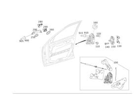 169-760-25-06 Mercedes-benz Genuine Master Key