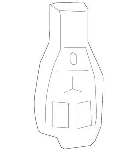 447-905-76-03-9999 Mercedes-benz Genuine Transmitter