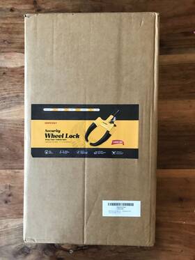L2020-mh Mhpcont Wheel Lock Security For Car Van Utv Trailer Golf Cart Motorcycle Rv Boat
