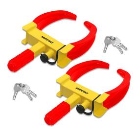 Mhpl20ock2 Mhpcont Tire Lock Wheel Clamp Adjustable Security Trailer Anti Theft
