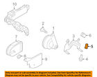 N10618501 Volkswagen Vw Oem Beetle Rear Nut