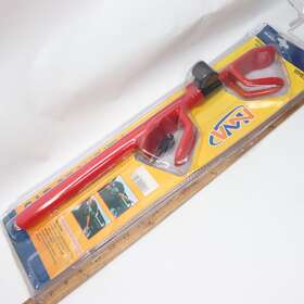 Ak-6830c Nma Steering Wheel Double Hook Lock Red