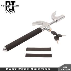 Pt1694156tr Nurniacl Anti Theft Car Steering Wheel Lock With Escape Hammer Window Breaker