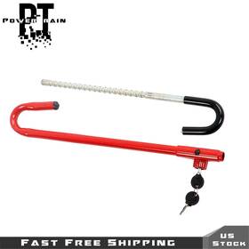 Pt2373920tr Nurniacl Steel Car Steering Wheel Lock Vehicle Anti-theft Security Brake Pedal