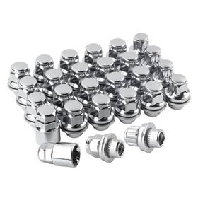 Reeauto Hy-014l-20 5 2 M12 X 1.5 Wheel Lock Lug Nuts Set For Toyota Lexus And Scion Vehicles