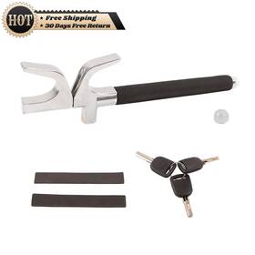 Silscvtt Fl2541234at Steel Steering Wheel Brake Lock Anti-theft Extendable Car Clutch
